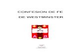 Confesion de Fe Westminster Mgi
