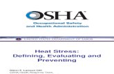 OSHA Heat Stress Training