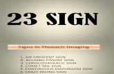 Sign Thorax