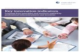 Key Innovation Indicators Learning From Principles and Practices Applied by Professional Industrial Players and Investors