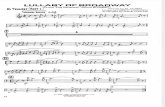 Lullaby Of Broadway - 4 horns + Rhythm - Wolpe