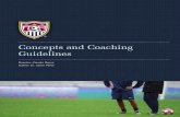 Part 2 - Concepts and Coaching Guidelines U.S. Soccer Coaching Curriculum