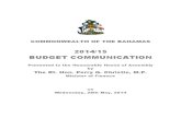 Budget Communication Combined 2014-15