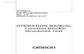 TM.omro.Omron CX-Programmer V7-2 Operation Manual M11W4470907