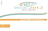 WOC2012 Scientific Program