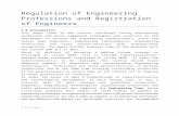 Regulation of Engineering Professions