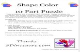 Shape Color 10 2part