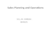Sales planning presentation