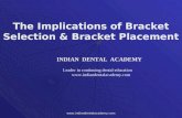 Bracket Selection & Placement / orthodontic courses by Indian dental academy