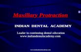 Maxillary Protraction / orthodontic courses by Indian dental academy