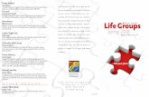 Life Groups Brochure Spring 2008