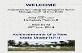 Achievement of New State Under HP-2 - Himachal Pradesh in Integrated Water Management