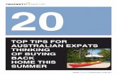 20 Tips for Expat Buyers of Australian Property