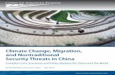Climate Change, Migration, and Nontraditional Security Threats in China