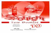 Англ. Яз. 10кл. Spotlight (Английский в Фокусе). Test Booklet (Контрольные Задания)_2010 -70c