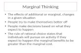 Marginal Thinking, Economic Growth