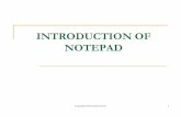 How to Use Notepad Program