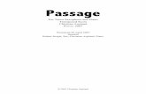 Passage (2007) for Tenor Saxophone and Piano