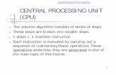 Central Processing Unit (Cpu)