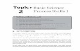 Topic 2 Basic Science Process Skills I