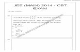 JEE Main 2014 Online Question Paper for Exam held on 19 Apr 2014