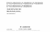 PC-400 420 430 Service Manual Canon
