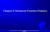 Ch6 Advanced Function Features