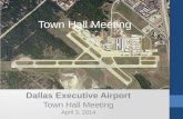 Dallas Executive Airport Town Hall Presentation