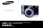 Samsung NX210 Camera Manual