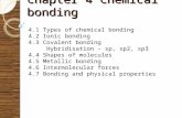 A Level Chemistry Chapter 4 Chemical Bonding