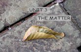 Unit 3.Matter (1)