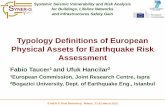 Wp2_Typology Definitions of European Physical Assets for Earthquake Risk Assessment