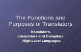 Translators Interpreters and Compilers