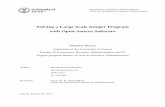 Aeschbacher Masters Thesis Solving a Large Scale Integer Program