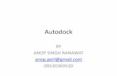 Autodock by Anop Singh Ranawat