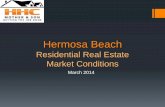 Hermosa Beach Real Estate Market Conditions - March 2014