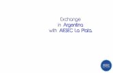 Exchange in Argentina With AIESEC LA PLATA