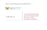 GRAP Guideline 6 - Consolidated and Separate Financial Statements