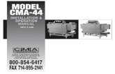 CMA-44 Owners Manual Rev 2.15B