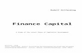Rudolf Hilferding - Finance Capitalism