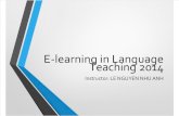 E-learning 2014 - Topic2