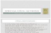 Special Civil Actions Report