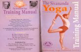 The Sivananda Yoga_training Manual