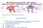 Assessment of the Musclo-Skletal System 2