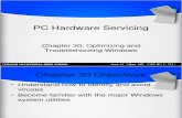 C30 Optimizing and Troubleshooting Windows