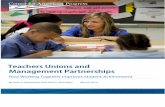 Teachers Unions and Management Partnerships: How Working Together Improves Student Achievement