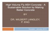 Fly Ash Makes Better Concrete -Langley