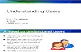 4 Understanding Users