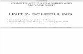 UNIT 2- Scheduling