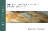 Internal Audit Capability Model IA-CM for the Public Sector Overview